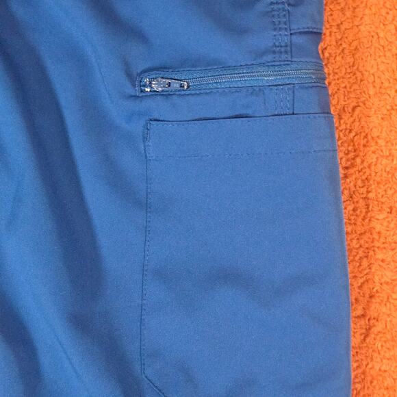 Carhartt Force Men's Blue Scrubs Medical Pants W33 L30 - Picture 3 of 11